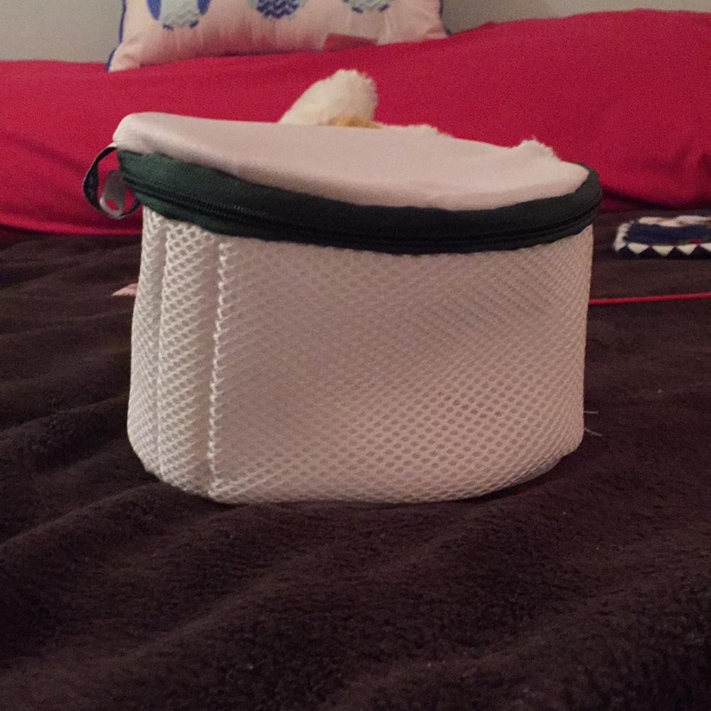 Bra washer bag.